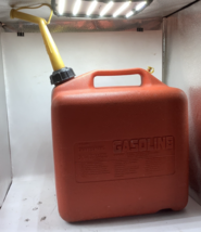 VTG CRAFTSMAN  5-1/4  GALLON VENTED RED PLASTIC GAS CAN USA MADE CHILTON... - €66,52 EUR