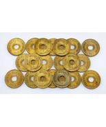 1949 Dinde 1 Kurus Pièce de Monnaie Lot (20 Pièces) Tout En Bu État! Km ... - $75.55 CAD