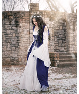 Reminisce Renaissance Faire Dress Medieval Costume Corset OverDress &amp; My... - £70.52 GBP