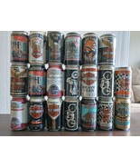 Harley Davidson &amp; Sturgis Beer Can Lot of 20 Motorcycle Rally Barger Day... - £70.36 GBP