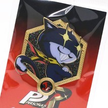 Persona 5 Royal Mona Morgana Golden Enamel Pin Figure Full Color Official ATLUS - £7.82 GBP