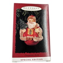 Hallmark Keepsake Evergreen Santa Special Edition Ornament - £7.51 GBP