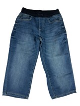 SONOMA Soft Denim Capri Jogger Jeans Pull On Elastic Waist Womens M Wais... - $12.86