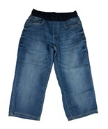 SONOMA Soft Denim Capri Jogger Jeans Pull On Elastic Waist Womens M Wais... - $18.06 CAD