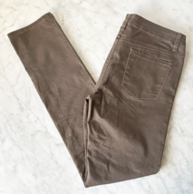 prAna Kara Brown Denim Slim Fit Straight Leg Stretch Jeans - Women&#39;s Siz... - $51.72 CAD