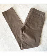 prAna Kara Brown Denim Slim Fit Straight Leg Stretch Jeans - Women&#39;s Siz... - $722.54 MXN