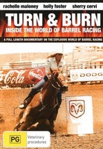 Turn and Burn: Inside the World of Barrel Racing DVD | Documentary | Region 4 - £6.31 GBP