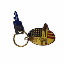 Vintage Kennedy Space Center Keychain Keyring Novelty Advertising Souvenir - $21.33