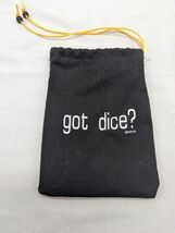 Got Dice 5x7&quot; Dice Bag Dnd RPG Acessory Ghg05 - €9,54 EUR
