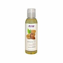 NEW Now Solutions Sweet Almond Oil Pure Moisturizing Non-GMO 4-Ounce - £8.23 GBP