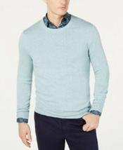 Tasso Elba Men&#39;s Cotton Blend Lightweight Crewneck Sweater Blue Size XXL - £11.95 GBP