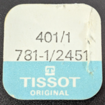 Lot of 2 NOS Genuine TISSOT Cal. 781-1/2451 Watch Winding Stem Part# 401/1 - $440.26 MXN
