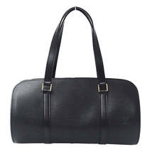 Louis Vuitton Bag Epi Handbag Soufflé Noir Black Pouch - £1,438.58 GBP