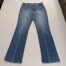 Calvin Klein Pants Women’s Blue Denim Bootcut Mid-Rise Jeans Size (30×31) image 14