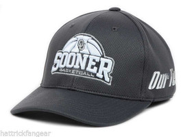 Oklahoma Sooners TOW Kruger Memory Fit NCAA Basketball Logo Flex Fit Cap Hat M/L - £16.66 GBP