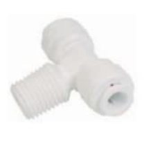 IPW Industries Inc-Pure-T (4MBT44) Male Branch Tee- Quick Connect Fittings - $2.94