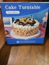 Rotating Cake Turntable 11 in / 28 cm and Cake Decorating Kit 219 Pieces... - $14.84