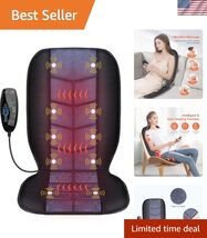 Massage Chair Pad,Back Massage with Heat,Massage Pad with 10 Vibration M... - $100.74