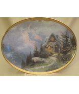 RAINBOW&#39;S END COTTAGE collector plate THOMAS KINKADE Scenes of Serenity ... - €14,63 EUR