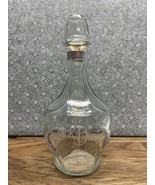 Jack Daniel&#39;s 1.75 Liter Decanter With Etched Glass Vintage Lynchburg CV - $33.85 CAD