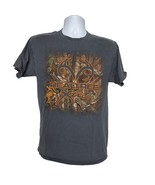 Realtree Xtra Men&#39;s T Shirt Medium Gray Camouflage Deer Antlers Short Sl... - $28.90