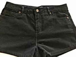 Donna Adolescenti FOREVER 21 Nero Corda Corto Shorts Taglia 28 Tasche 015-07 - £5.19 GBP