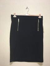 Michael Kors Black Pencil Skirt Stretchy sz L NEW - £73.77 GBP