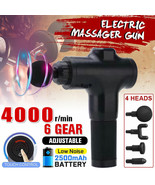 Electric Massager Gun Percussion Tissue Muscle Vibrating Relaxing Healin... - $81.48 CAD+