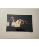 Larry Mann 1997 Smoke Stack Matted 3/200 signed Photo - €15,67 EUR