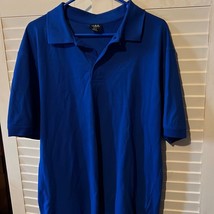 All Polo Blue short sleeve polo top size large - $11.76