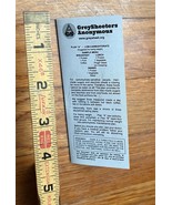 Greysheet Anonymous Mini Greysheet Food Plan - $20.35 CAD