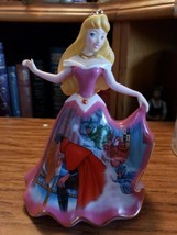 Disneys Dresses And Dreams Sleeping Beauty Bradford Exchange Porcelain Bell - £27.96 GBP