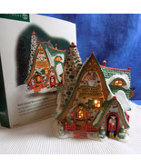 DEPARTMENT 56 NORTH POLE HAND CARVED NUT FACTORY  56.56753 - EUC ORIGINA... - $149.95