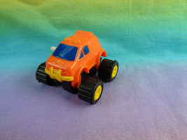 Vintage 1991 McDonald&#39;s Wind Up 4x4 Mighty Mini Orange Cargo Climber - £1.85 GBP