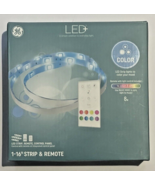 GE Music Syncing &amp; Color Changing LED 16 ft Light Strip with Remote-NEW - $42.18 CAD