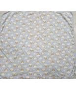 Old Navy Baby Swaddle Blanket Rainbows Clouds Suns Blue Cotton Thin - £27.44 GBP
