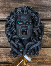 Greek Mythology Gorgon Medusa Gargoyle With Snake Hairs Wall Beer Bottle Opener - £32.75 GBP