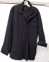 NEW ALFANI Men&#39;s Jacket Coat Winter Snow Mesh Lined Stand Up Collar Blac... - £30.73 GBP