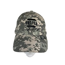 Vintage Camo Napa Racing Adjustable Strap Hat Fallen Heroes Fund Digital Retro - £13.97 GBP