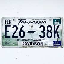 2014 United States Tennessee Davidson County Passenger License Plate E26... - $16.82