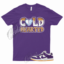 COLD Shirt to Match SB Dunk Low Pro Court Purple Gum Varsity ISO Orange Label - £18.11 GBP+