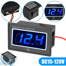 Waterproof Golf Cart 48V Digital Battery Voltage Meter Gauge For Yamaha ... - £14.38 GBP