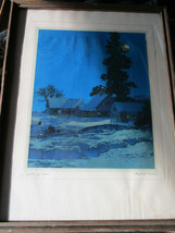 Maxfield Parrish Litho -LIGHTS Of Home –DAYBREAK- Evening SHADOWS- Sun UP-PICK1 - £82.81 GBP+