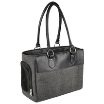FLAMINGO Pet Carrying Bag Lior Black 45x19x29 cm - £44.45 GBP
