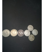 1974 to 1996 The Hashemite Kingdom of Jordan  Twenty Five Fils 7 Coins - £13.33 GBP