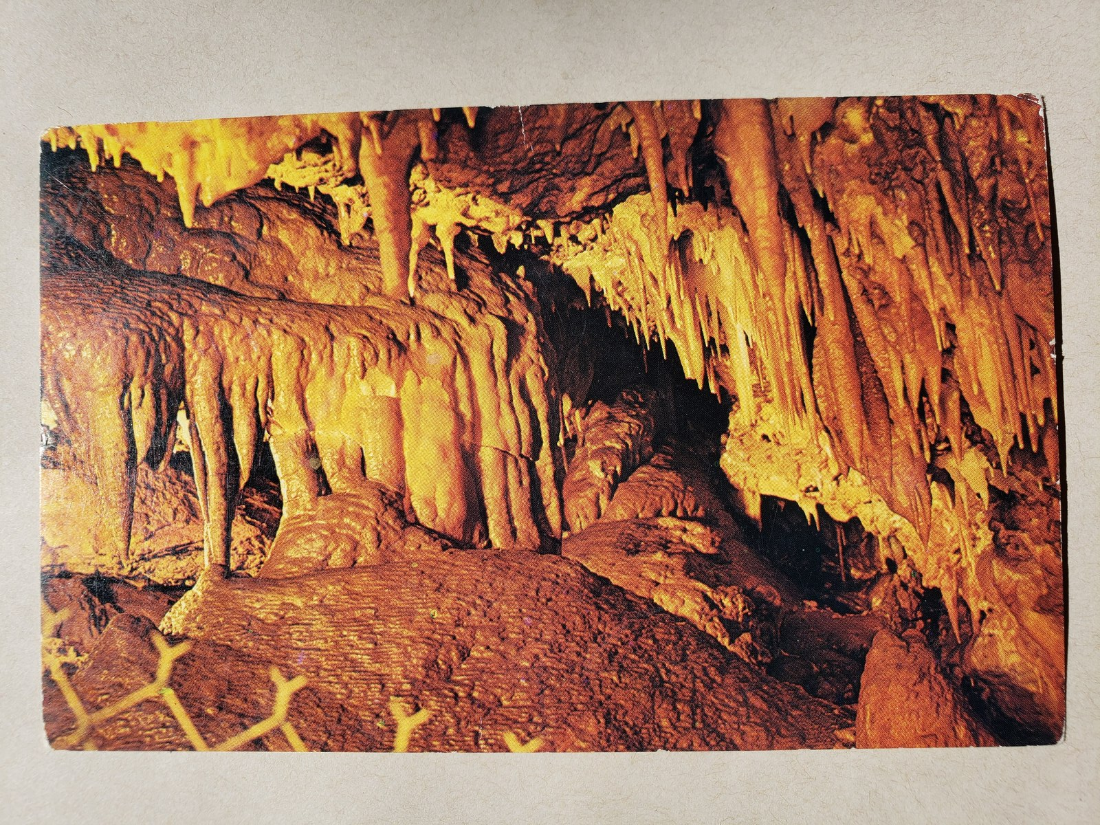 Vintage Postcard - Rushmore Caves The Arrowhead Room - Colourpicture Publishers - $15.00