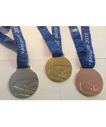 2010 Vancouver CANADA Winter Olympics Souvenir GOLD and BRONZE medals SET  - $49.99