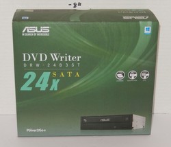ASUS DRW 24B3ST DVD/CD Writer 24X Internal Optical Drive SATA Power2Go 8 - $914.23 MXN