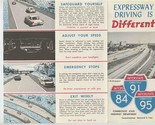 Expressway Driving is Different Brochure Connecticut State Highway Depar... - £13.95 GBP