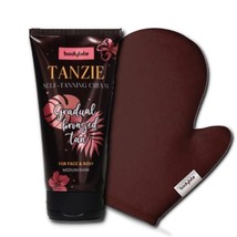 Bodybite Gradual Self-Tanning Cream Tanzie, For Face &amp; Body With Tanning Mitt - £31.50 GBP